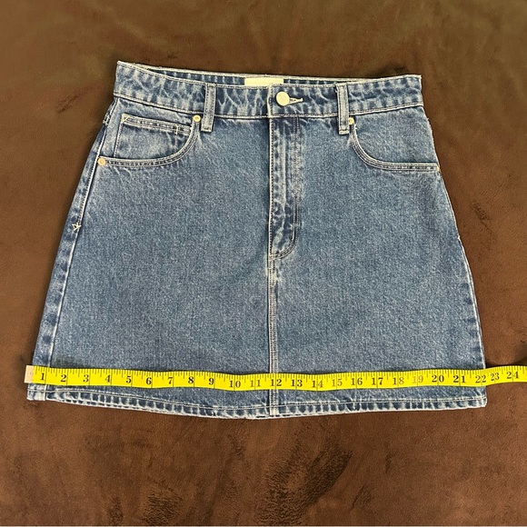 ABRAND Denim Mini Skirt size 28 - Picture 10 of 10